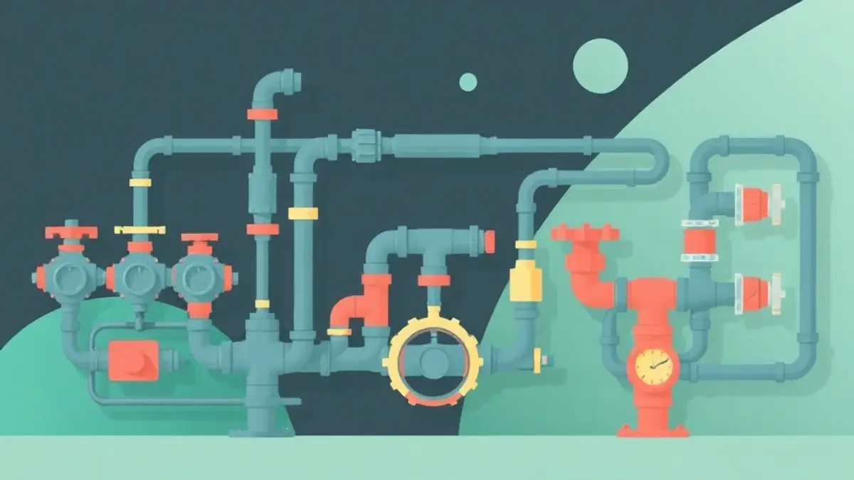 Illustration plomberie — Société NAF