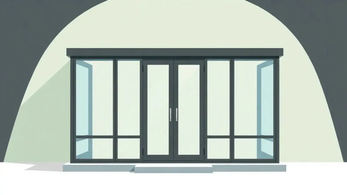 Illustration vitrerie — Société NAF